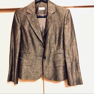 Ann Taylor Loft Linen Blazer